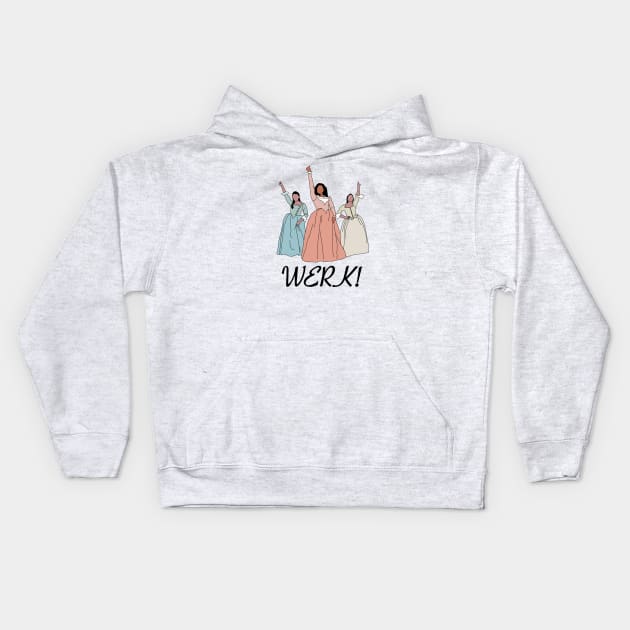 WERK! Kids Hoodie by MustGoon